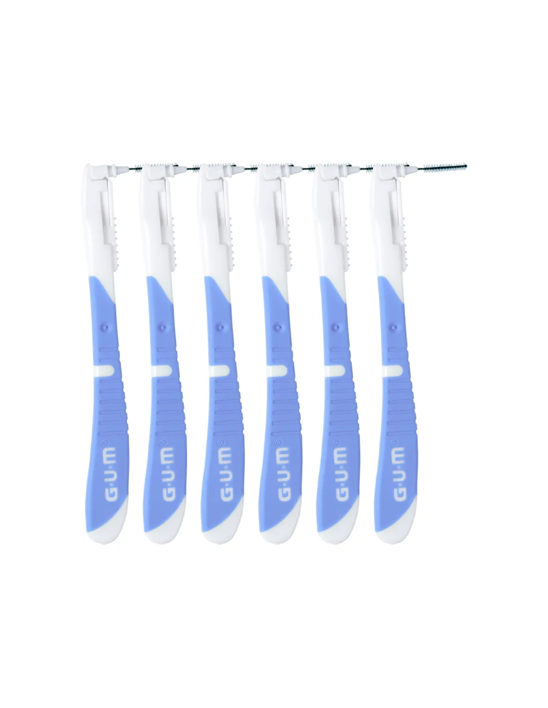 GUM Bi-Direction Cepillo Interdental 0,6 mm 6 Unidades