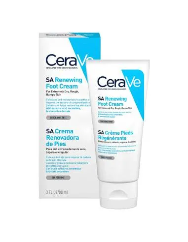 CERAVE CREMA RENOVADORA PIES CON ACIDO SALICILIC