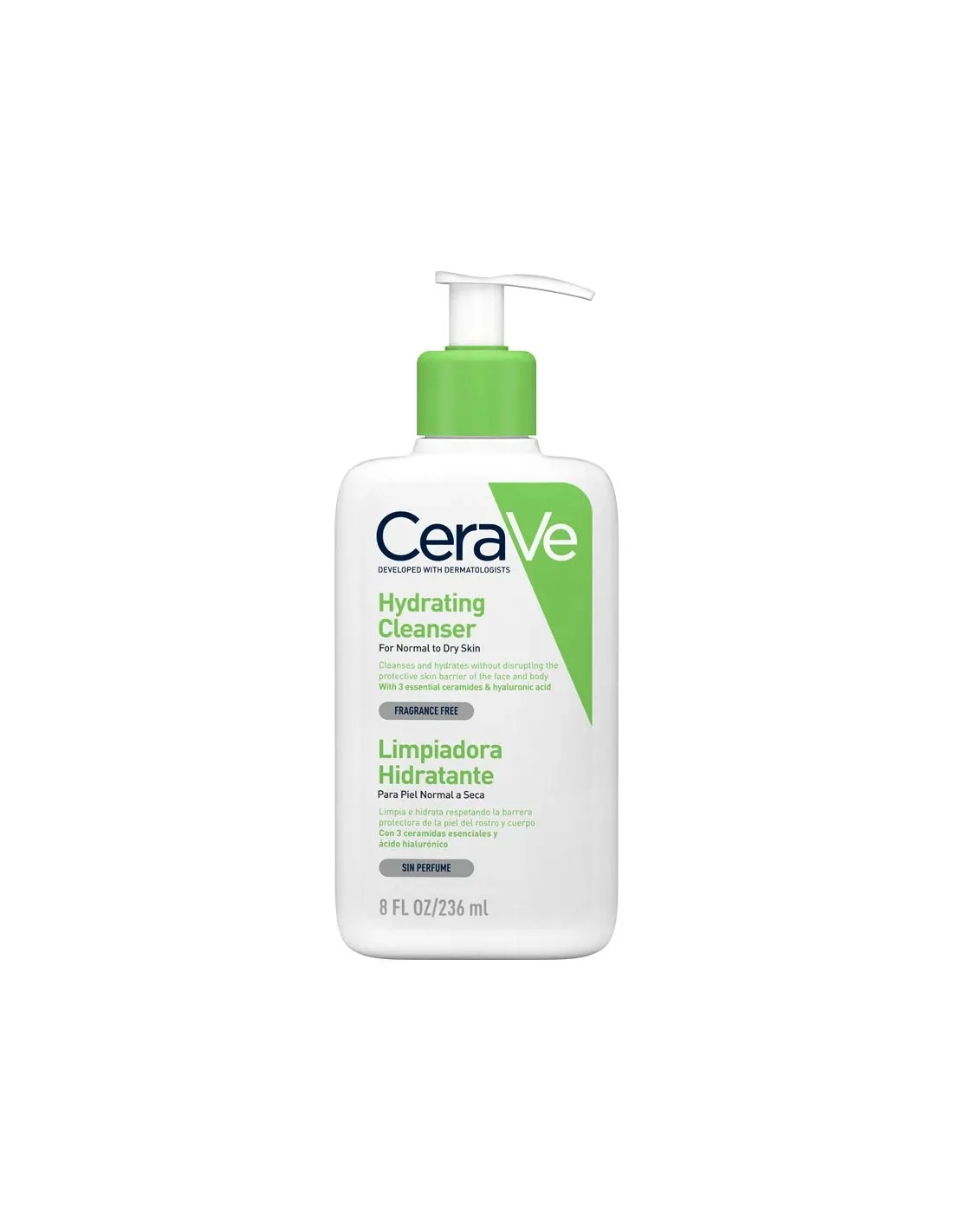 CeraVe Limpiadora Hidratante 236 ml