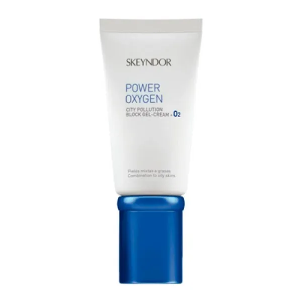 City Pollution Block Gel-Cream + O2 | Pieles Mixtas a Grasas 50ml - Power Oxygen - Skeyndor ®