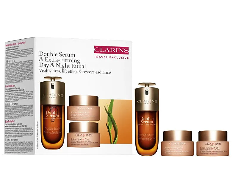 Clarins Double Serum & Extra Firming Ritual Day & Night Gift Set