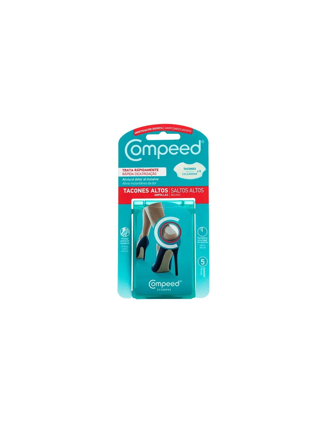 Compeed Ampollas Tacones Altos 5 Apósitos