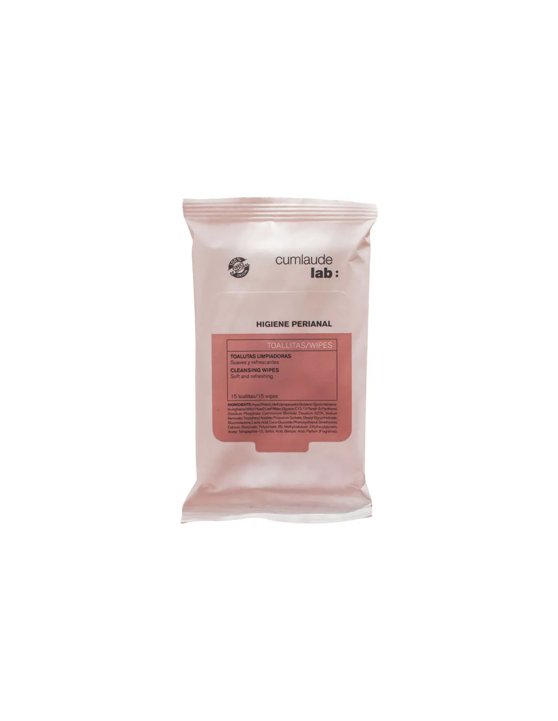 CUMLAUDE Toallitas Perianales 15 Unidades