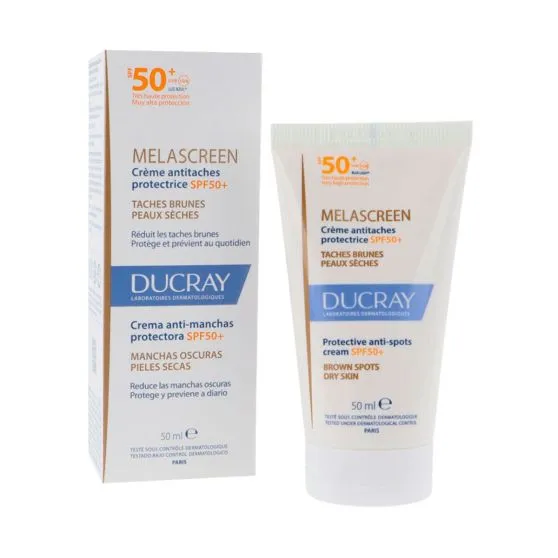 Ducray Melascreen Fluido Antimanchas SPF50+ Piel Seca 50 ml