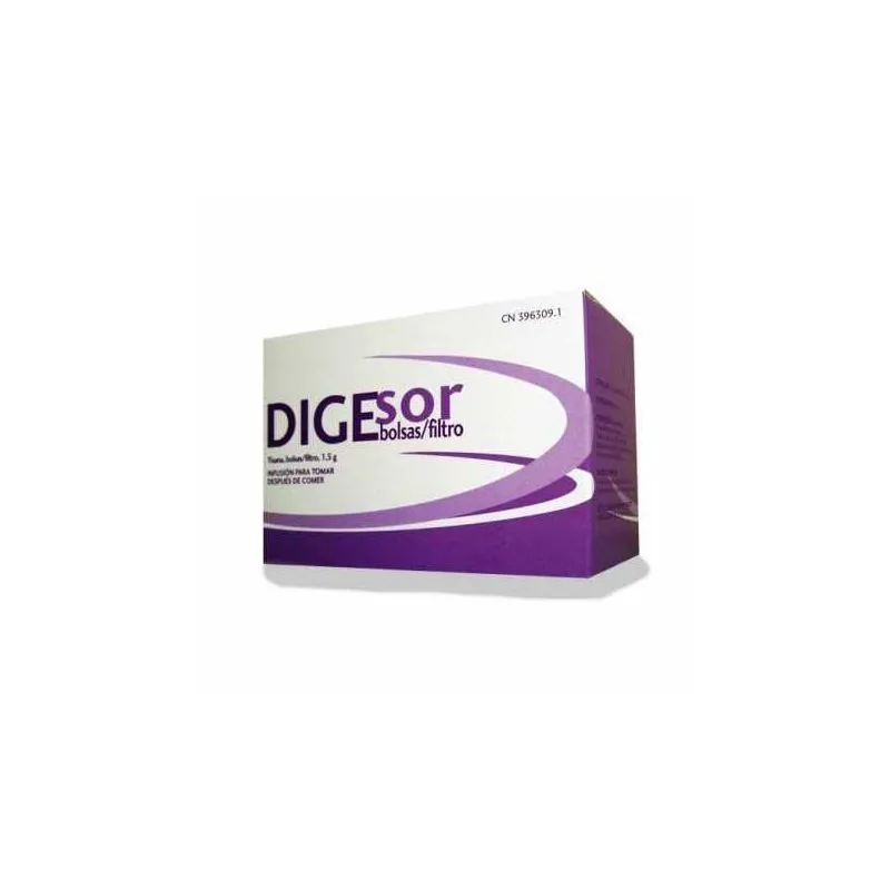 Digesor 1,5g 20 Filtros Homeosor