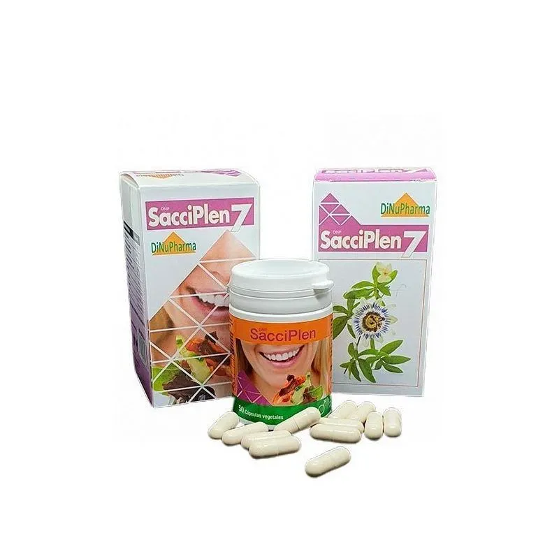 DiNuPharma SacciPlen 7 50 Cápsulas Vegetales