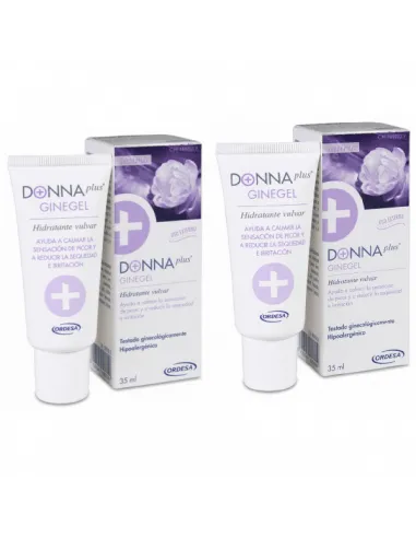 DONNA PLUS GINEGEL HIDRATANTE VULVAR 35ML DUPLO