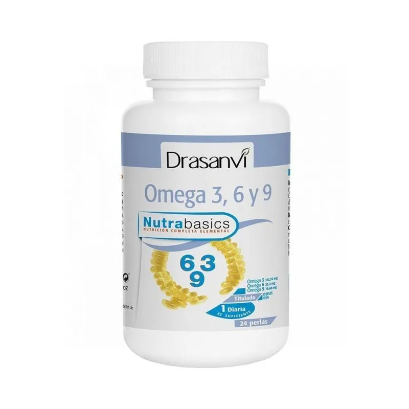 Drasanvi Nutrabasics Omega 3, 6 y 9 24 Perlas