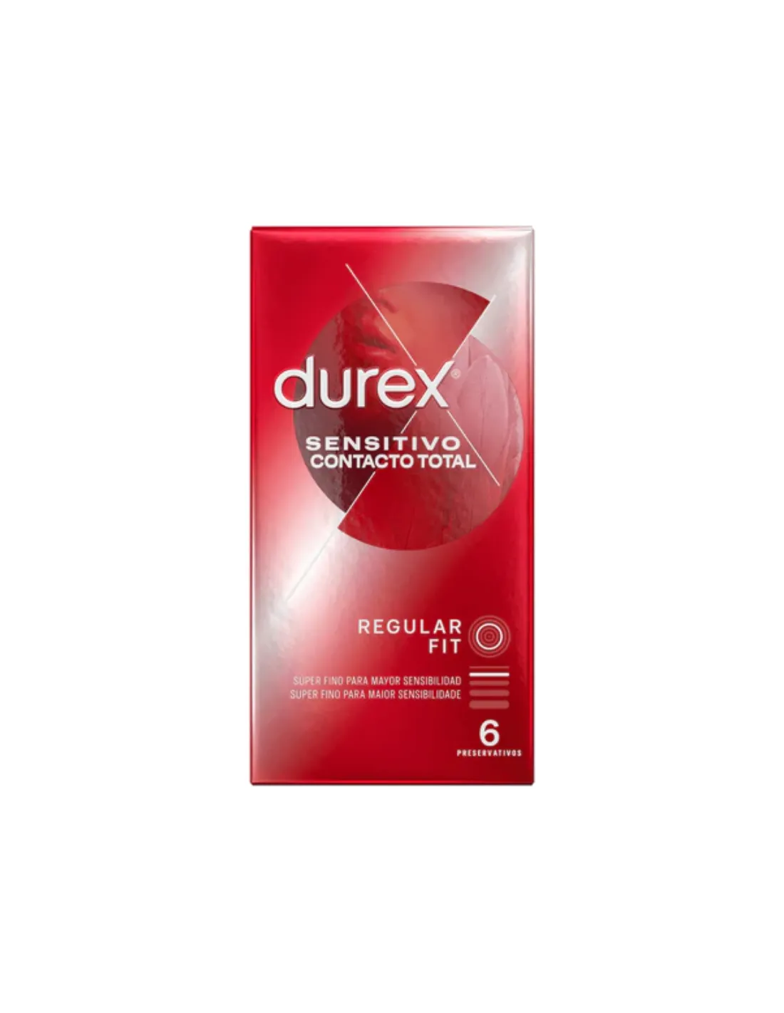 DUREX Sensitivo Contacto Total 6 Preservativos