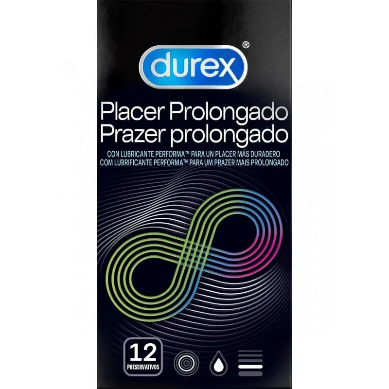 Durex Preservativos Placer Prolongado 12uds