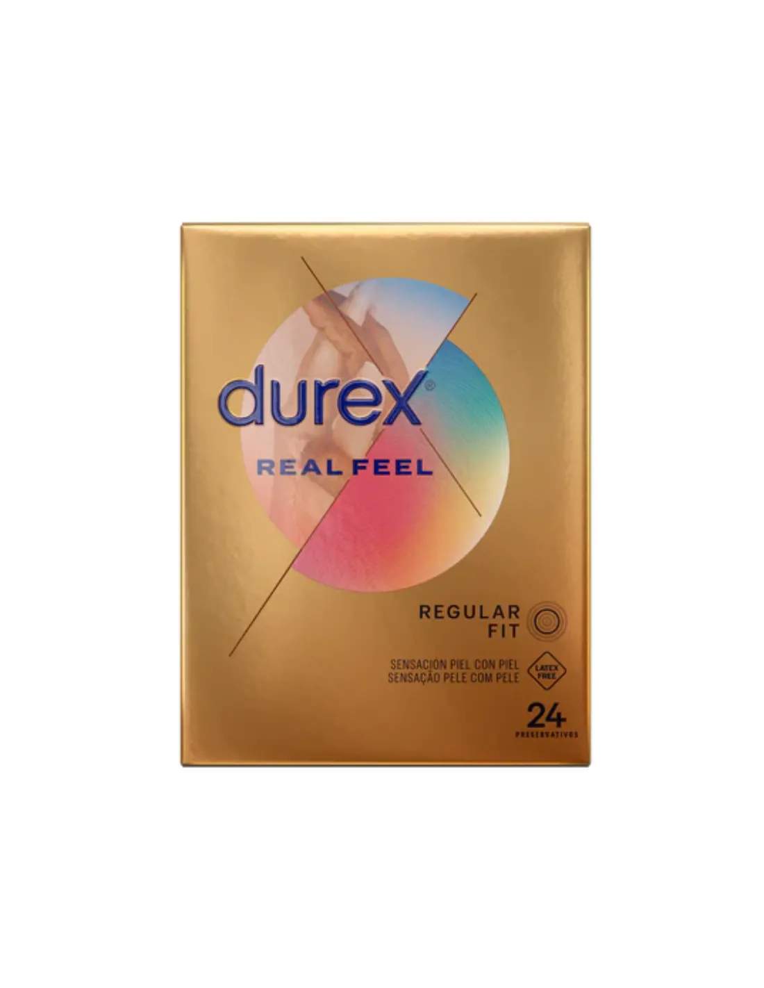 DUREX Real Feel 24 Preservativos