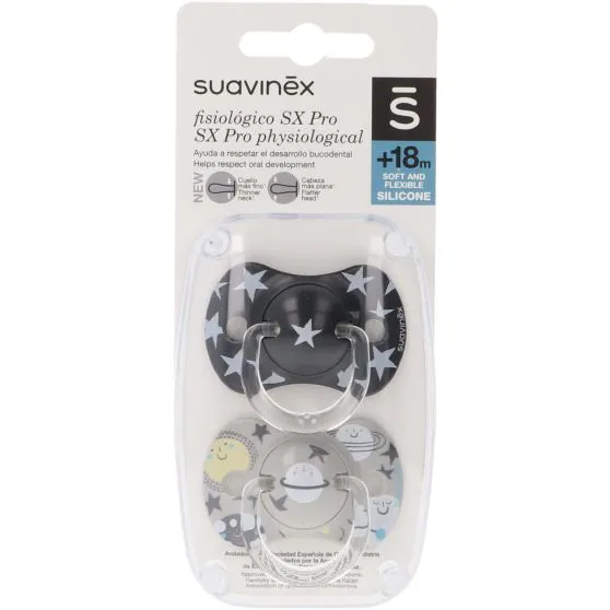 Suavinex Chupetes Fisiológicos Sx Pro Silicona +18 meses