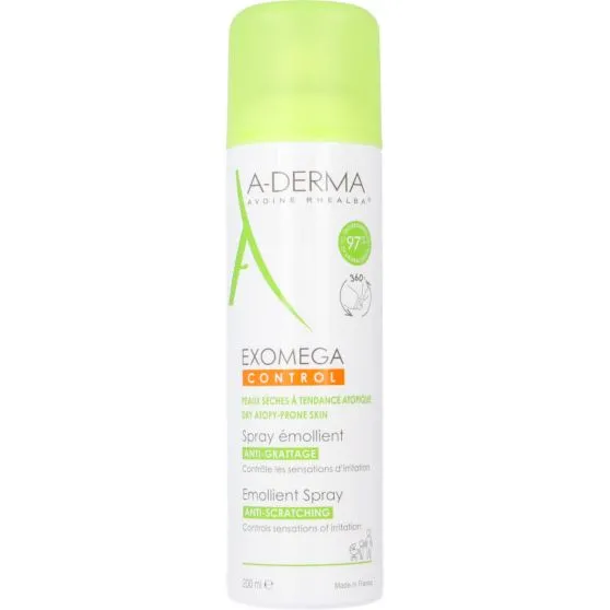 A-Derma Exomega Control Spray Emoliente Anti-Rascado 200 ml