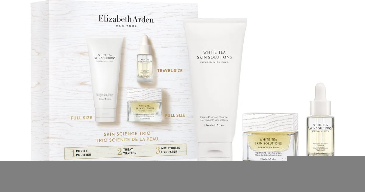 Elizabeth Arden White Tea Skin Solutions Women's Gift Set