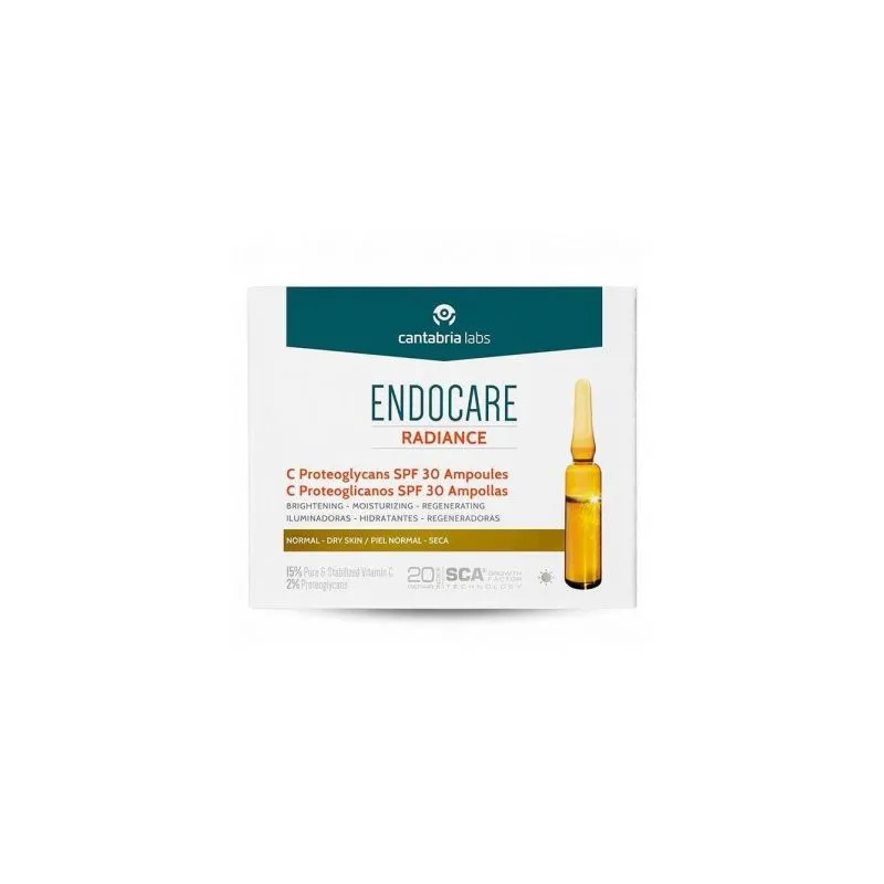 Endocare Radiance C Proteoglicanos SPF-30 2ml 30 Ampollas