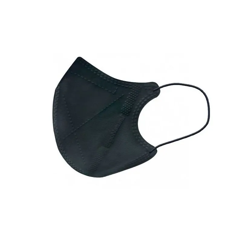 Ergo Natural Mascarilla Adulto Color Negro 2 uds