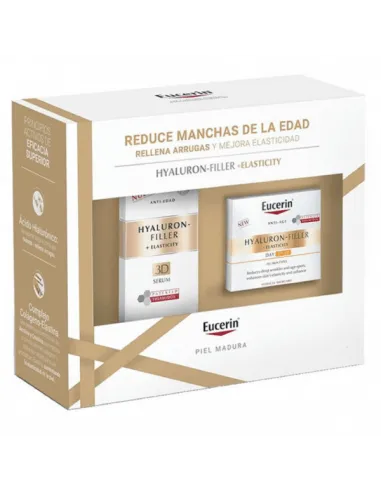 EUCERIN HYALURON- FILLER ELASTICITY SERUM+CREMA DIA COFRE