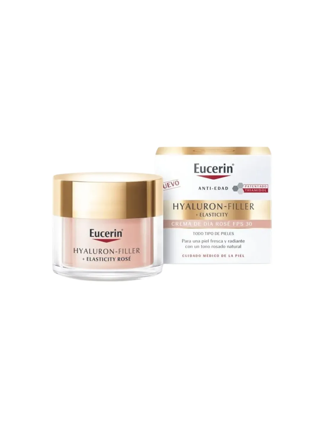 Eucerin Hyaluron Filler + Elasticity Crema de Día Rosé SPF30 50 ml