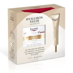 Eucerin Hyaluron Filler Elasticity Pack Crema Día FPS 30 + Contorno de Ojos 15ml