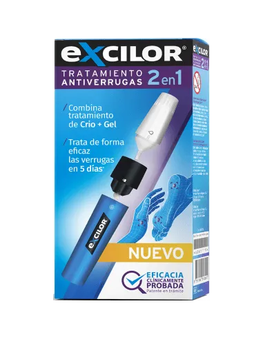 EXCILOR TRATAMIENTO ANTIVERRUGAS 2 EN 1