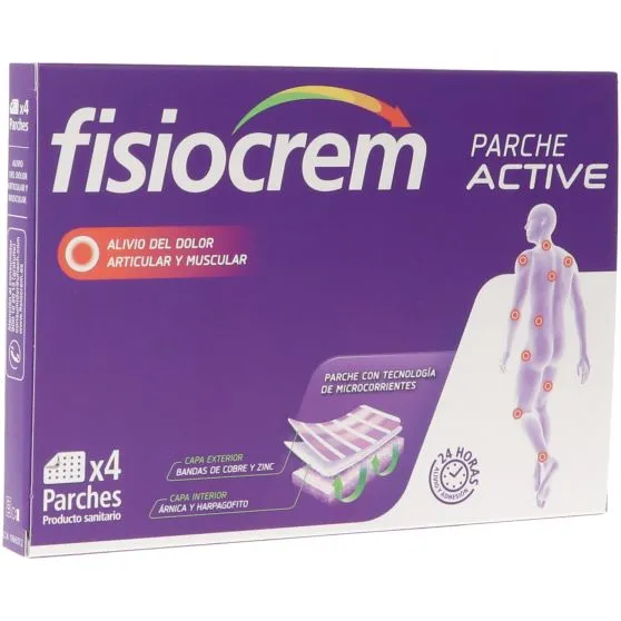 Fisiocrem Parche Active 4 uds