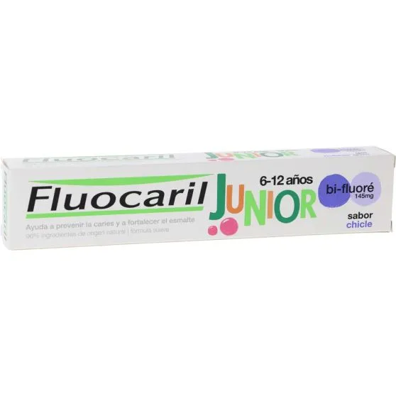 Fluocaril Junior Pasta Dentífrica 6-12 Años Sabor Chicle