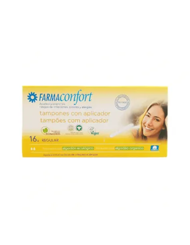 FARMACONFORT TAMPONES APLICADOR REGULAR 16UD