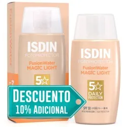 Fotoprotector Isdin Fusion Water Color Light SPF 50 50 ml