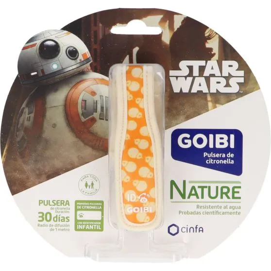 Goibi Pulsera Star Wars BB-8 Citronella Naranja