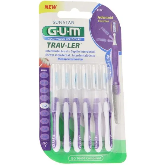 Gum Trav-Ler Cepillo Interdental 1.2 mm
