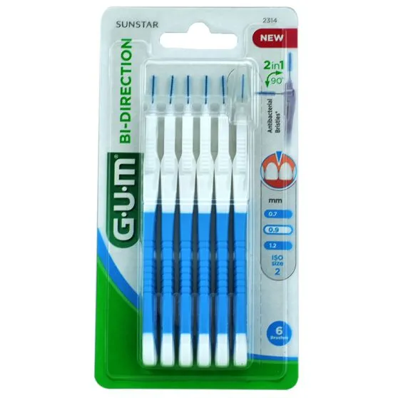 Gum Interdentales Bidireccionales T-2