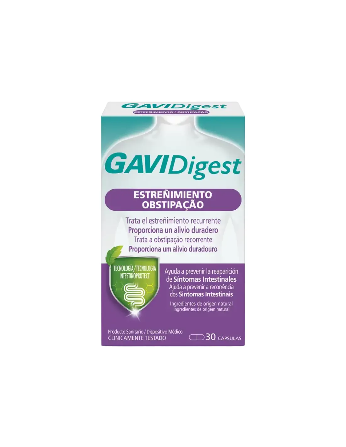 GAVIDigest Estreñimiento 30 Cápsulas
