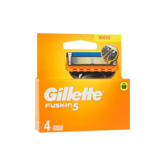 Gillete Fusion5 Recambios 4 Unidades