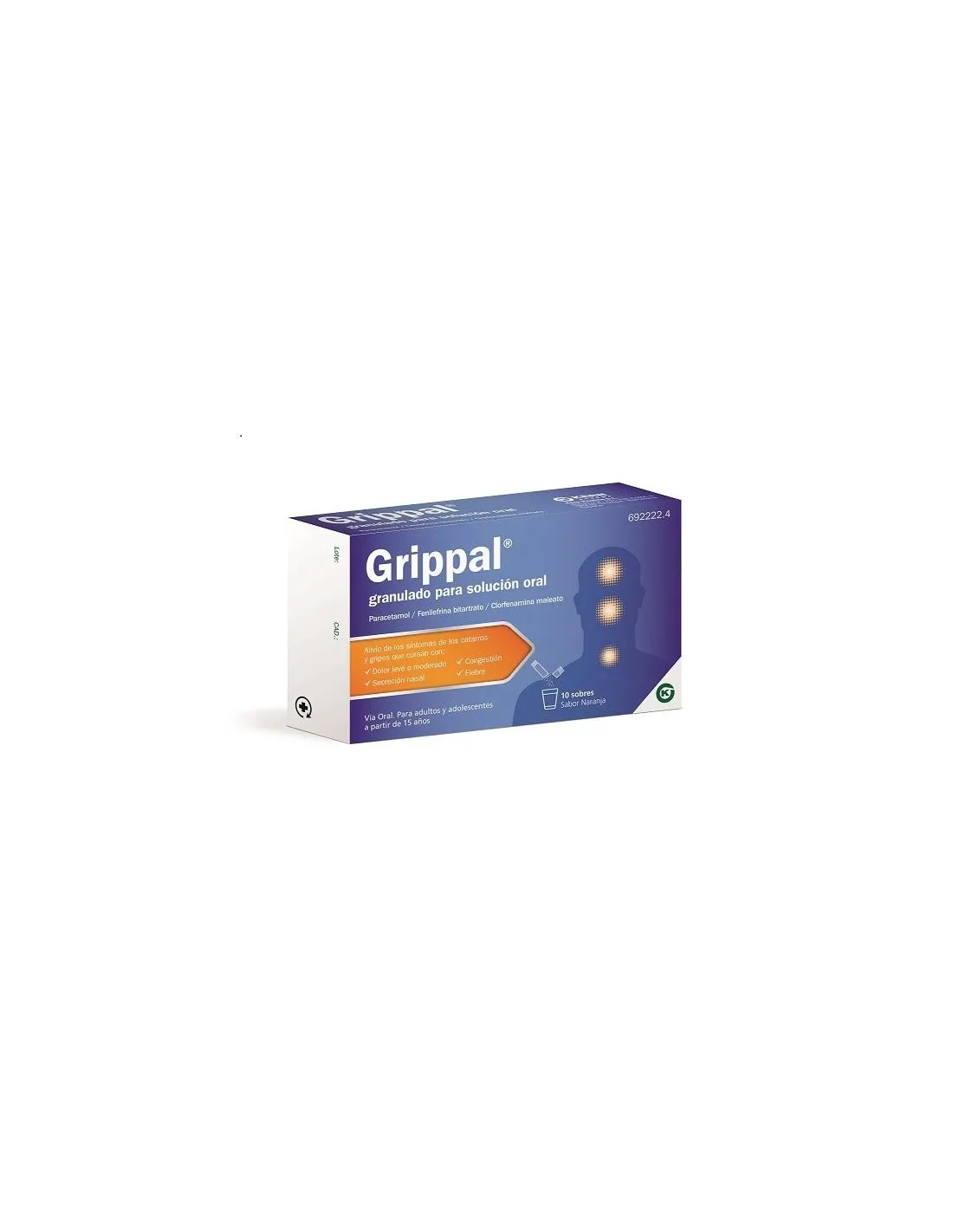 Grippal granulado para solución oral 10 sobres