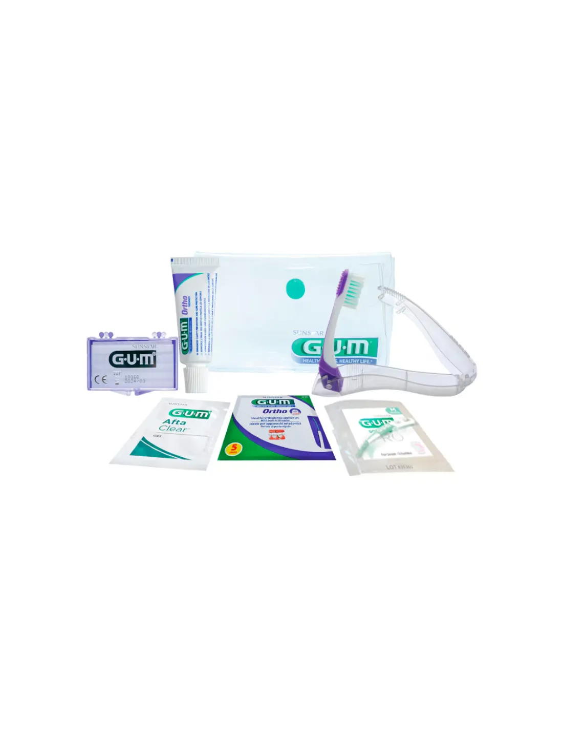 GUM Kit Viaje Ortodoncia Fija