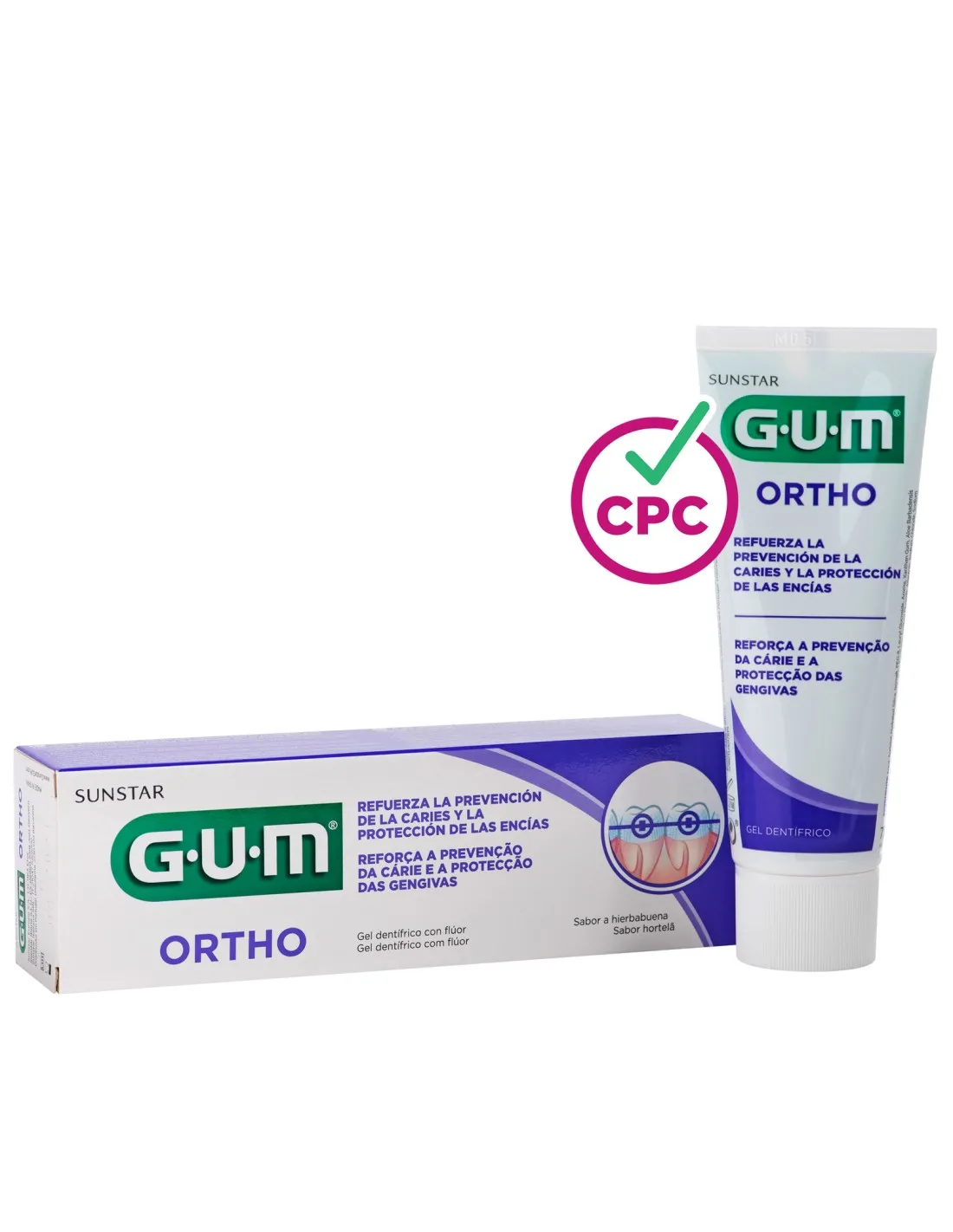 GUM Ortho Gel Dentífrico 75 ml