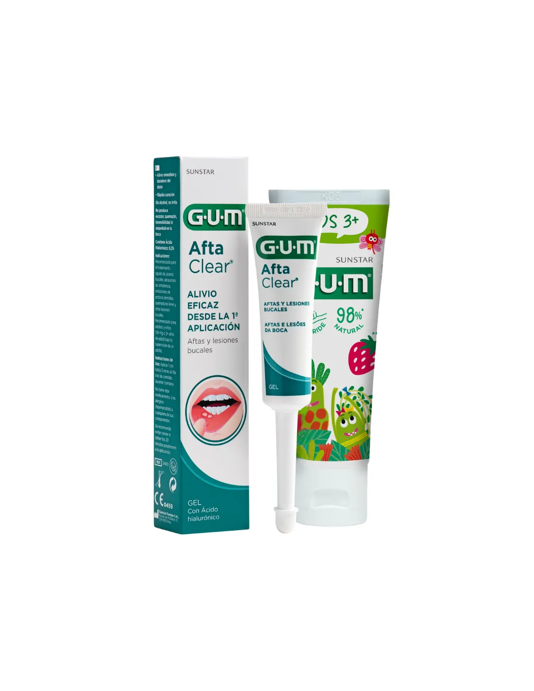 GUM Pack AftaClear Kids 3+
