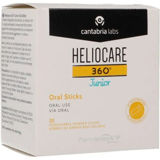 Heliocare 360º Junior Oral Sticks