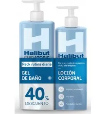 Halibut Locion 400ml + Gel 500ml