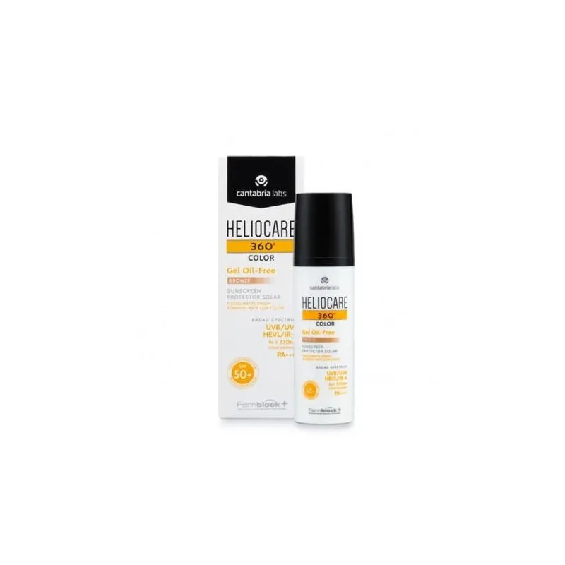 Heliocare 360 Gel Oil Free Color Bronze SPF50+ 50ml