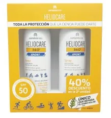 Heliocare 360º SPORT Spray SPF 50 100ml + 100ml Duplo Promoción