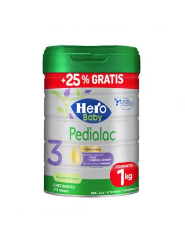 HERO BABY PEDIALAC 3 LECHE CRECIMIENTO 1000 G