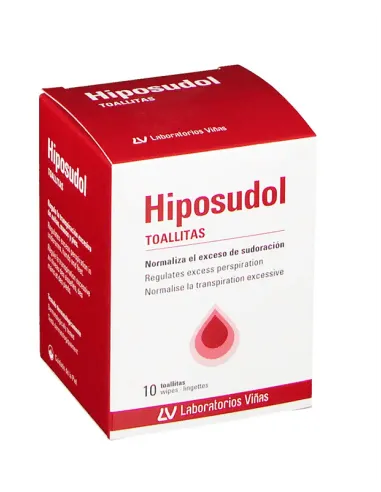 HIPOSUDOL TOALLITAS 10 U