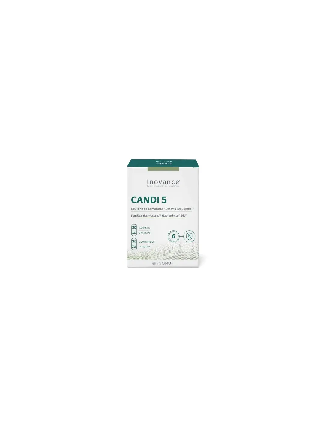 Inovance Candi 5 30 Cápsulas + 30 Comprimidos