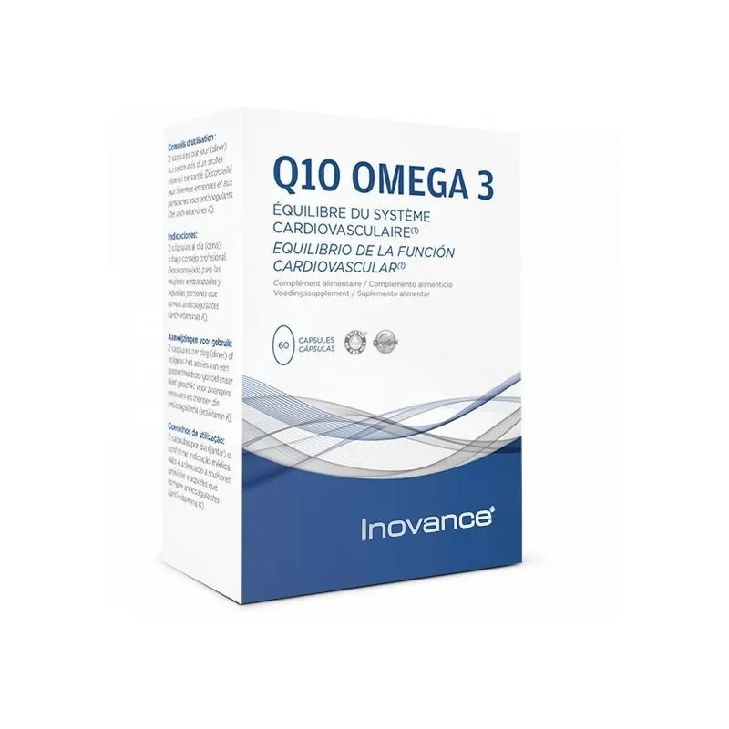 Inovance Q10 - Omega 3 60 Perlas