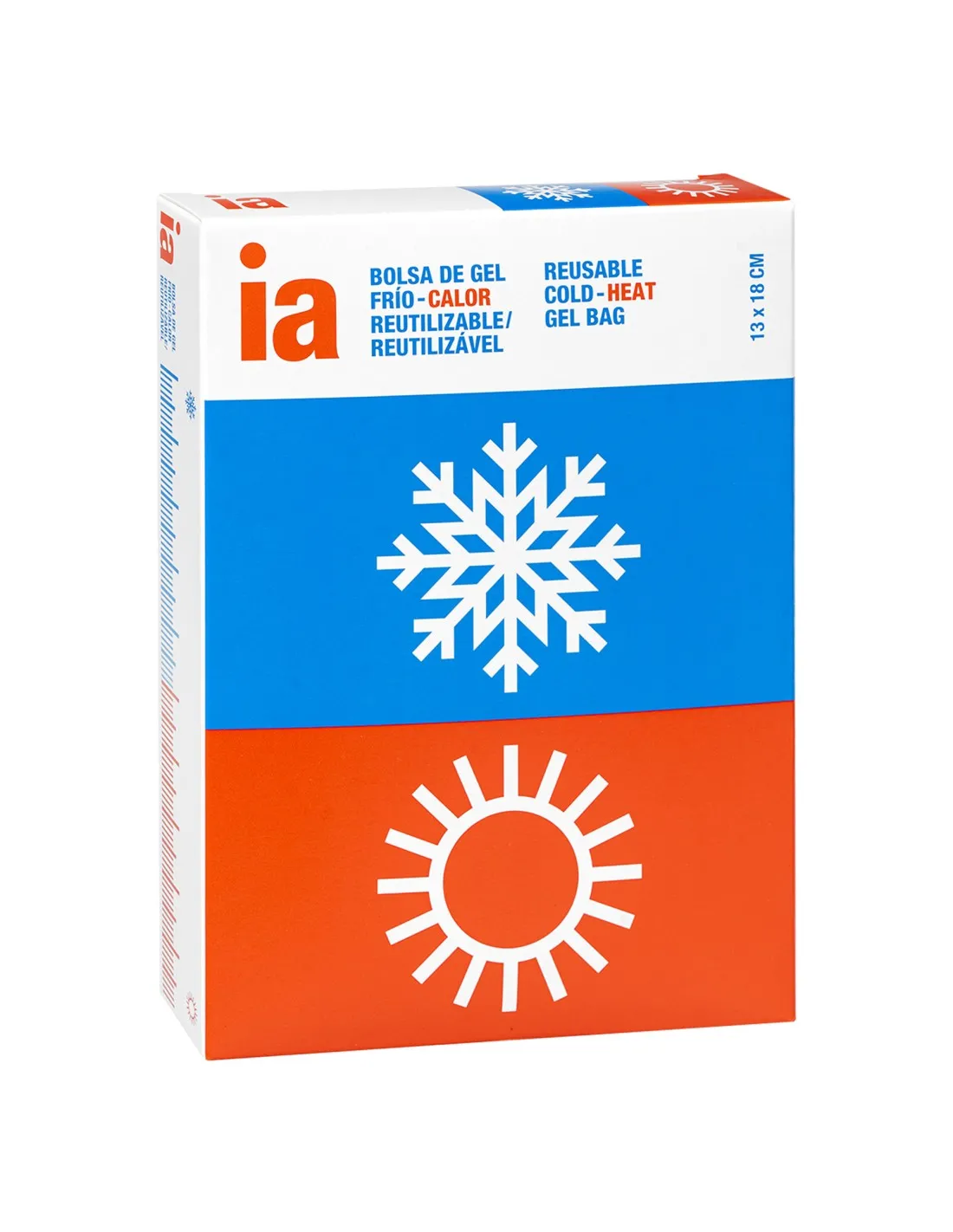 Interapothek Bolsa de Gel Reutilizable Frío-Calor 13x18cm