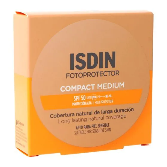 Fotoprotector ISDIN Compact SPF 50+ Medium 10 g