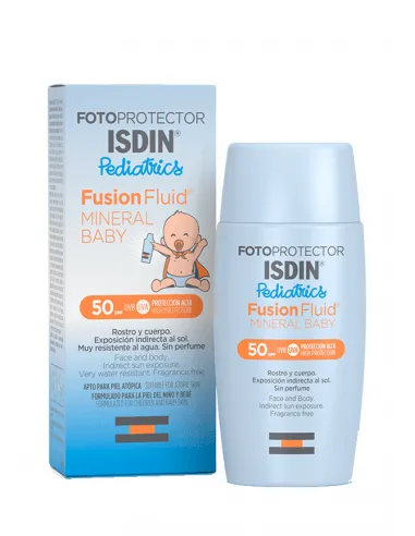 FOTOPROTECTOR ISDIN MINERAL BABY SPF 50+  50 ML.