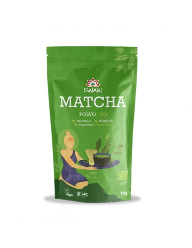 ISWARI MATCHA POLVO 70 GR