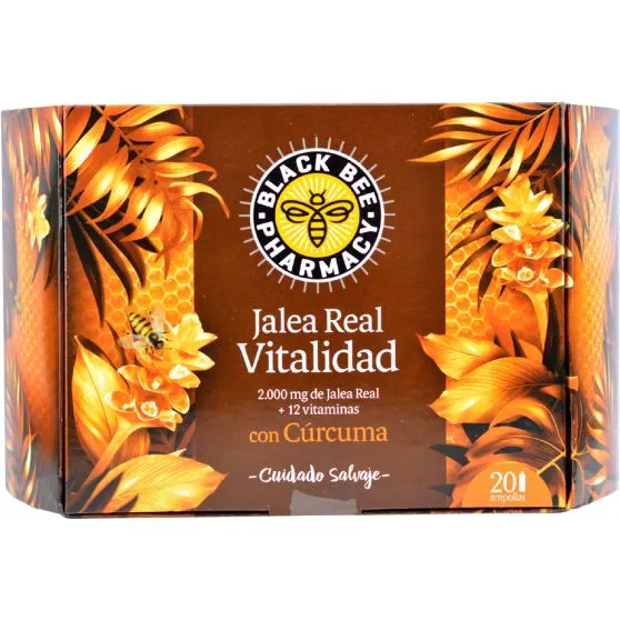 Black Bee Jalea Real Vitalidad con Cúrcuma